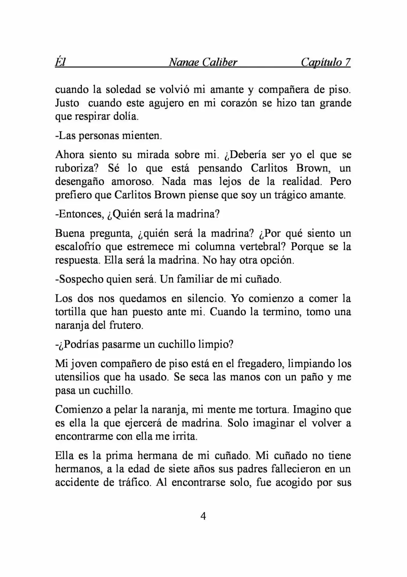 ÉL (Novela) capítulo 7, página 4