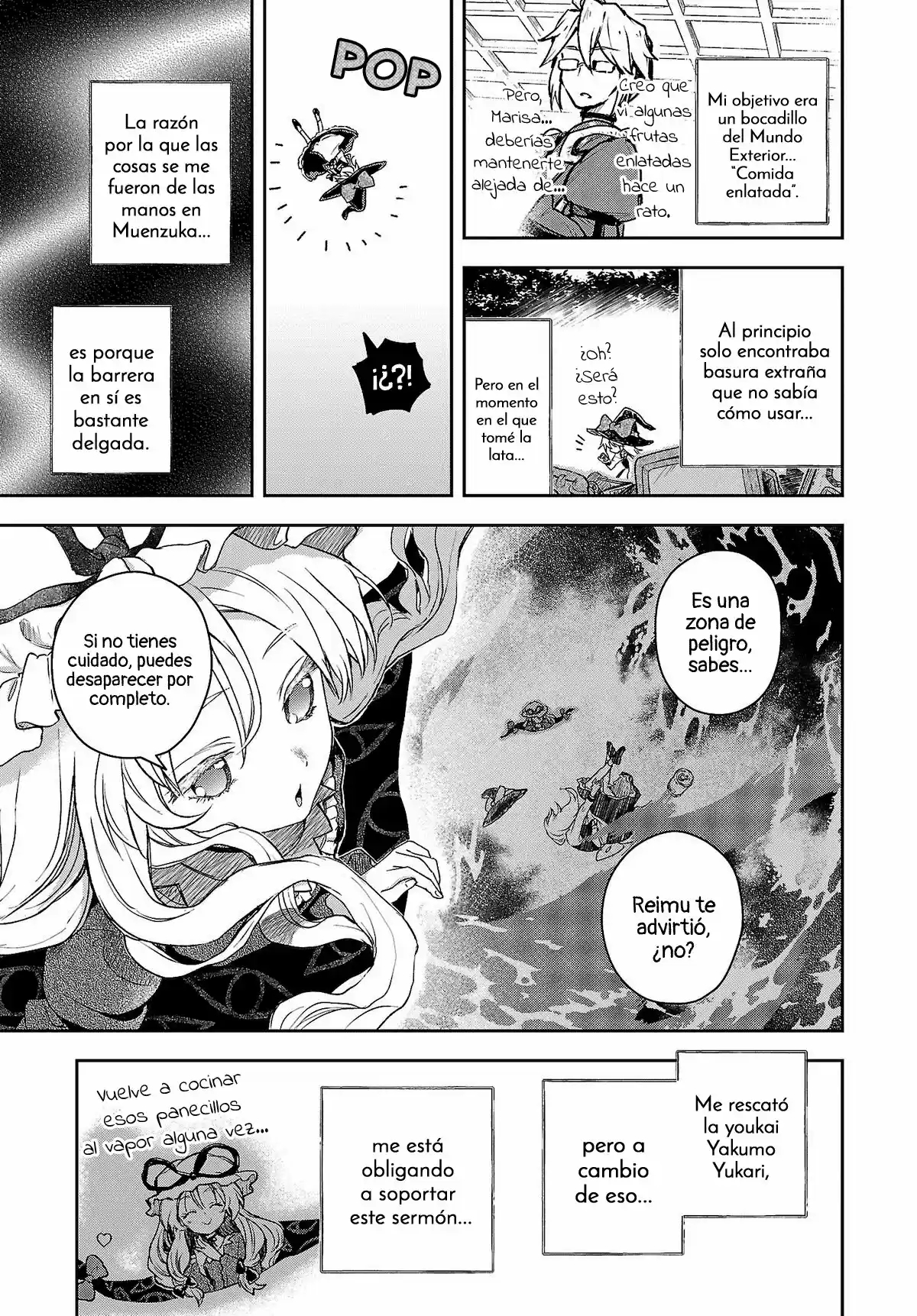 La Comida De Marisa Hambrienta capítulo 8, página 3