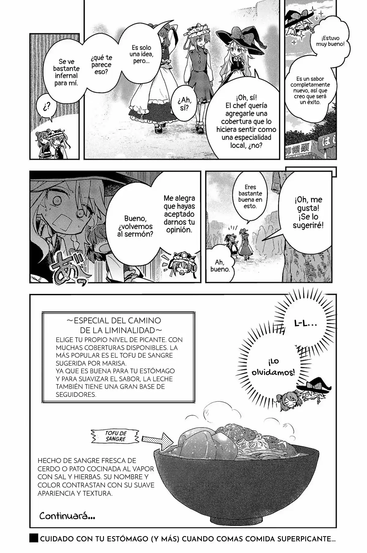 La Comida De Marisa Hambrienta capítulo 8, página 12