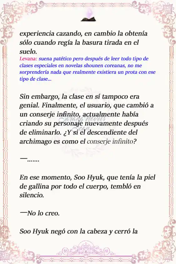 Lector (Novela) capítulo 25, página 6