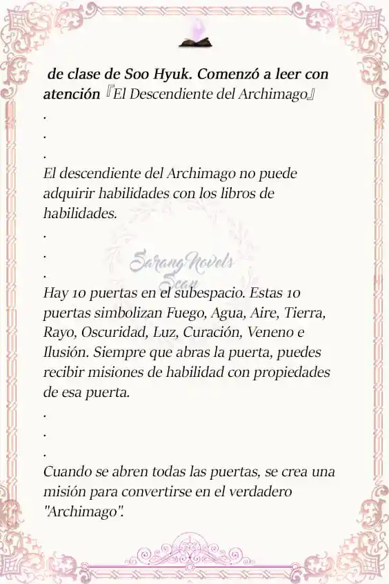 Lector (Novela) capítulo 25, página 8