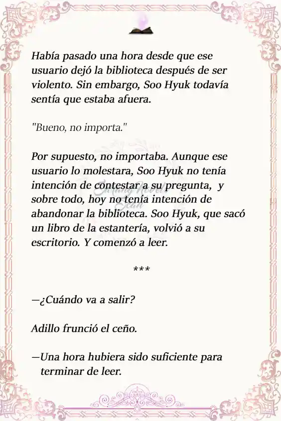Lector (Novela) capítulo 33, página 6