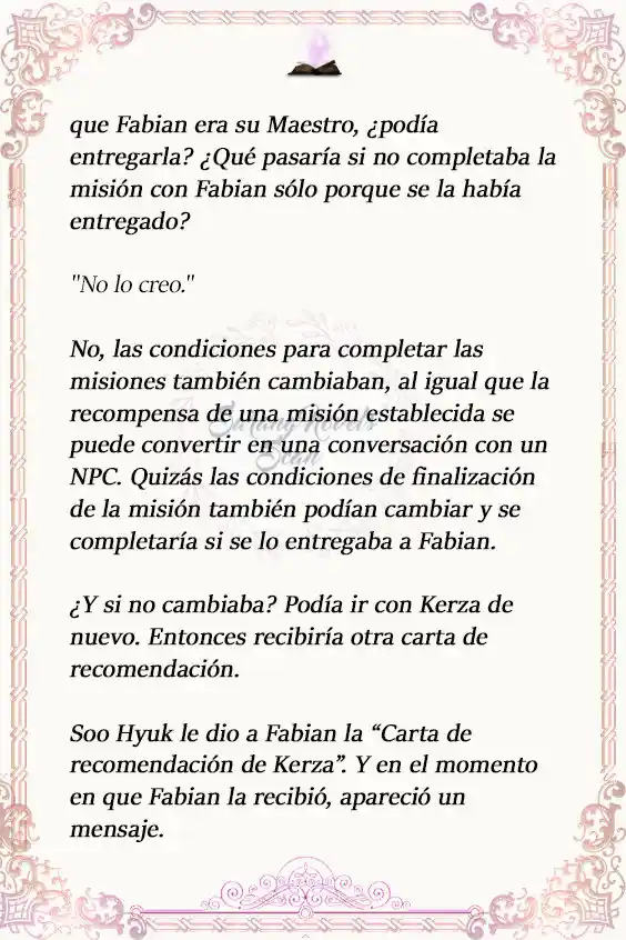 Lector (Novela) capítulo 35, página 6