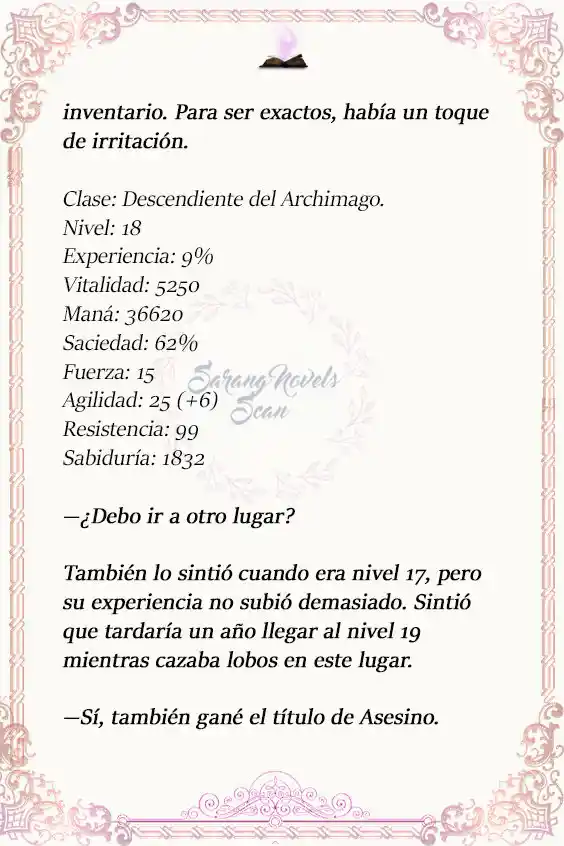 Lector (Novela) capítulo 40, página 9