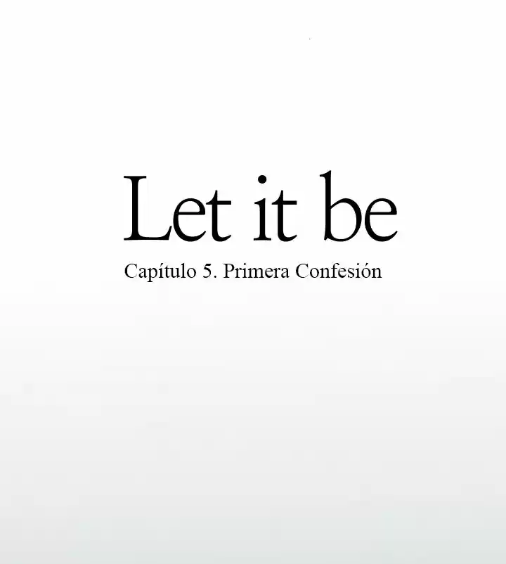 LET IT BE capítulo 5, página 18