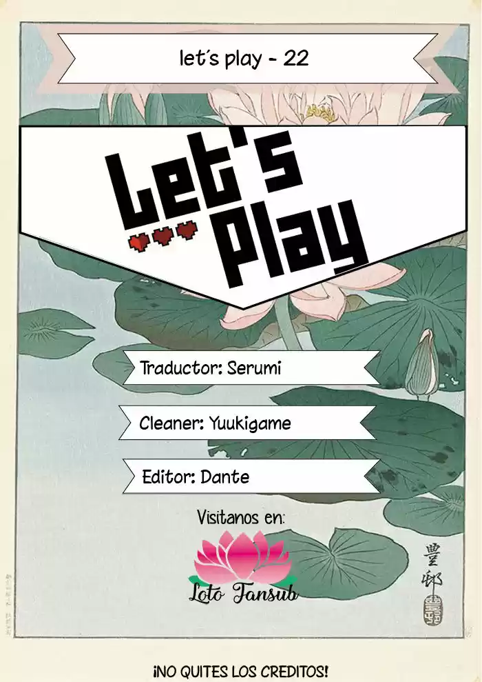 Lets Play capítulo 22, página 1