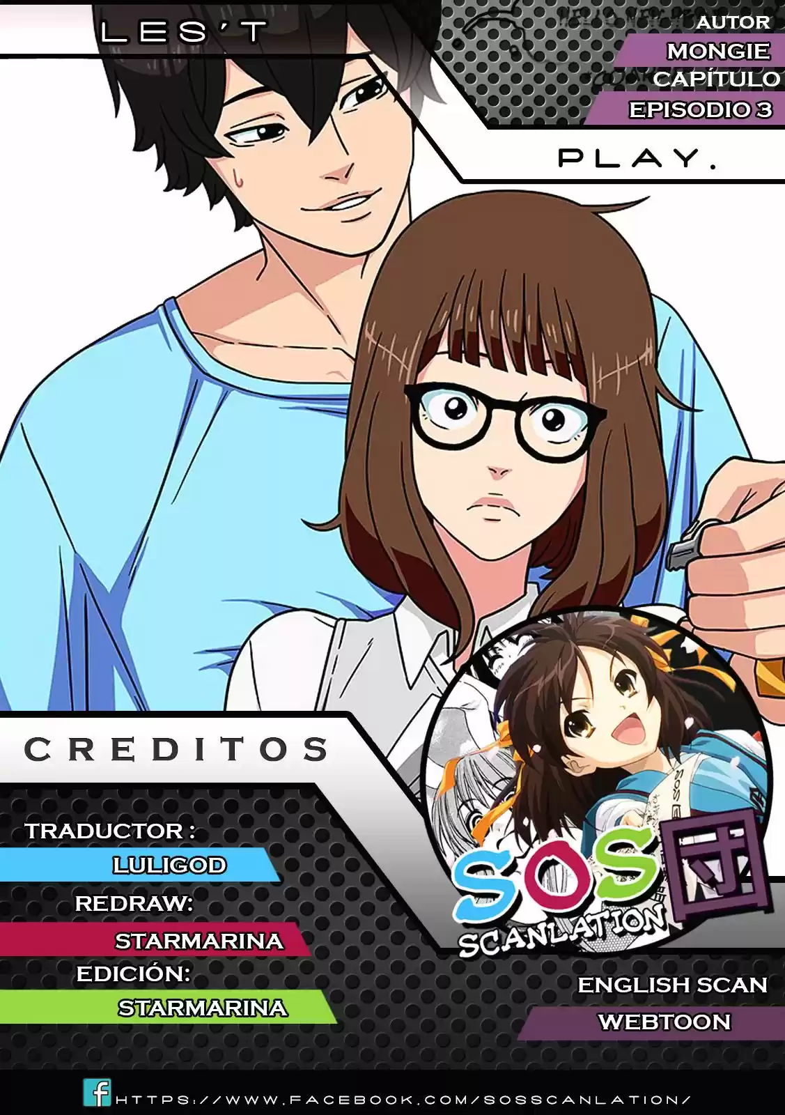 Lets Play capítulo 3, página 1