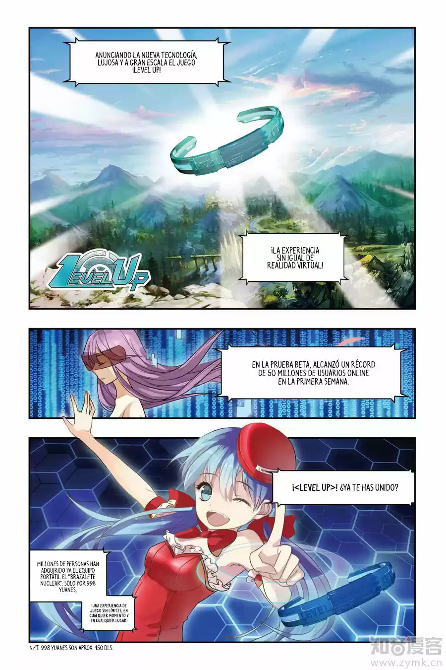 Level Up capítulo 1, página 3