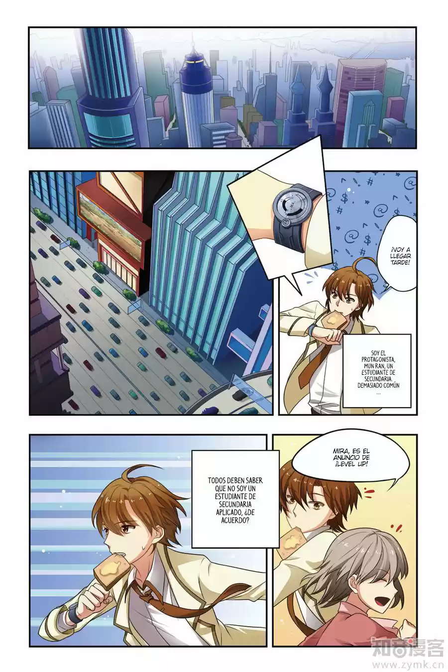 Level Up capítulo 1, página 4