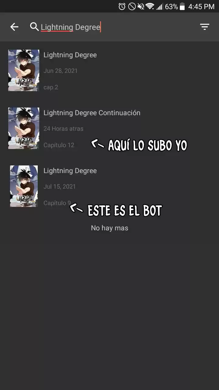 Lightning Degree capítulo 15, página 17