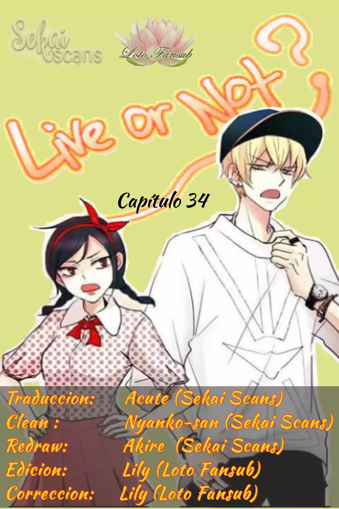 Live Or Not capítulo 34, página 14