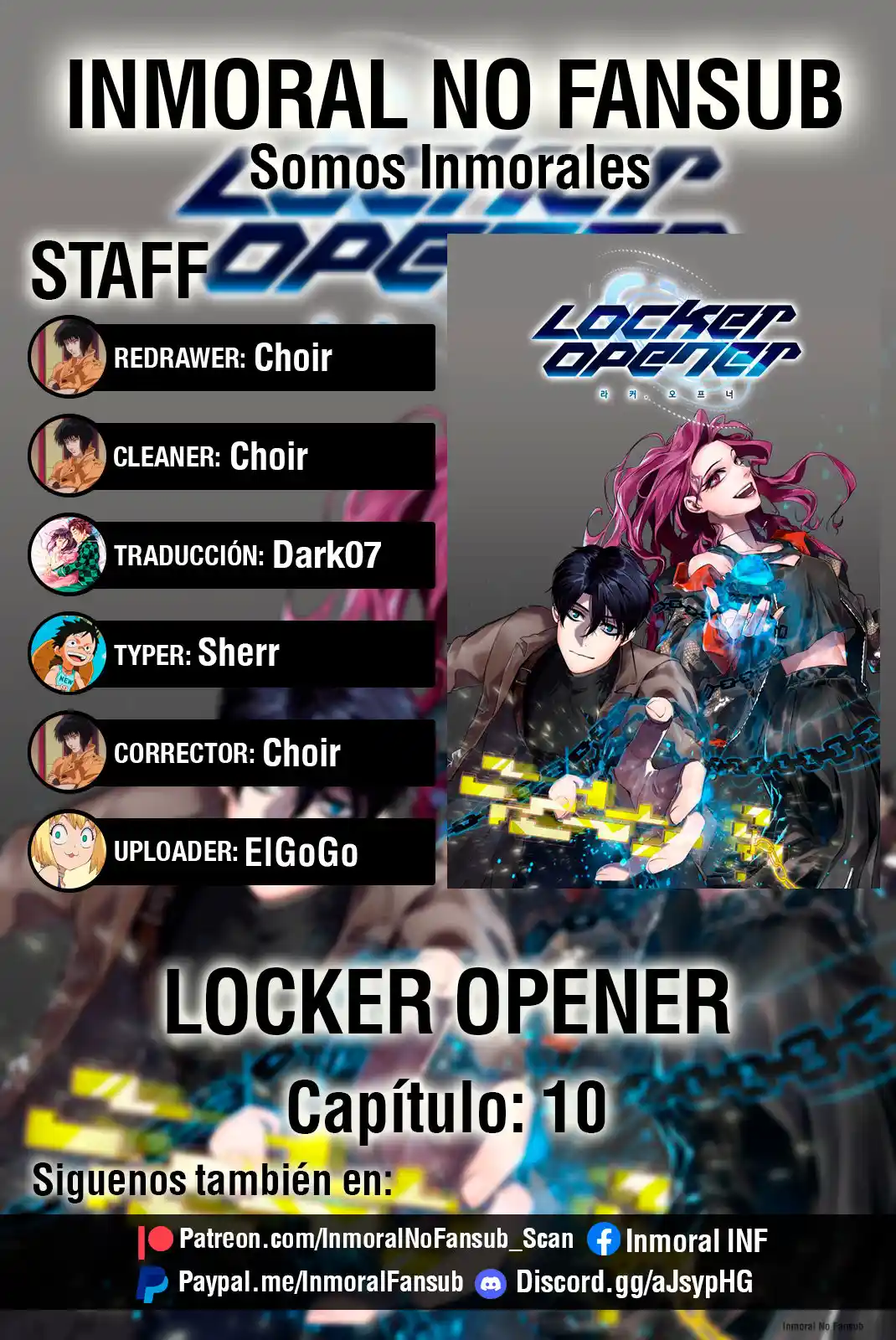 Locker & Opener capítulo 10, página 1