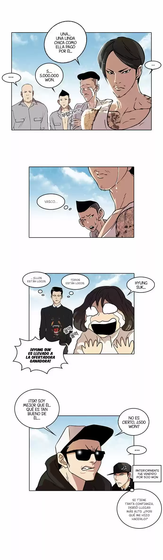Lookism capítulo 25, página 20