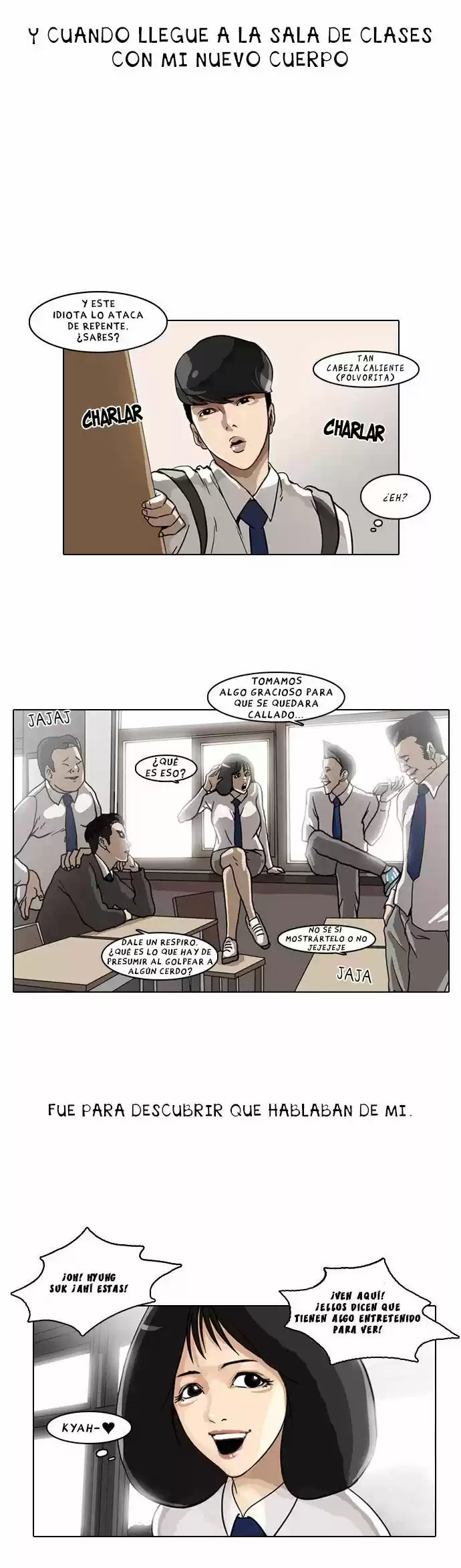 Lookism capítulo 5, página 40