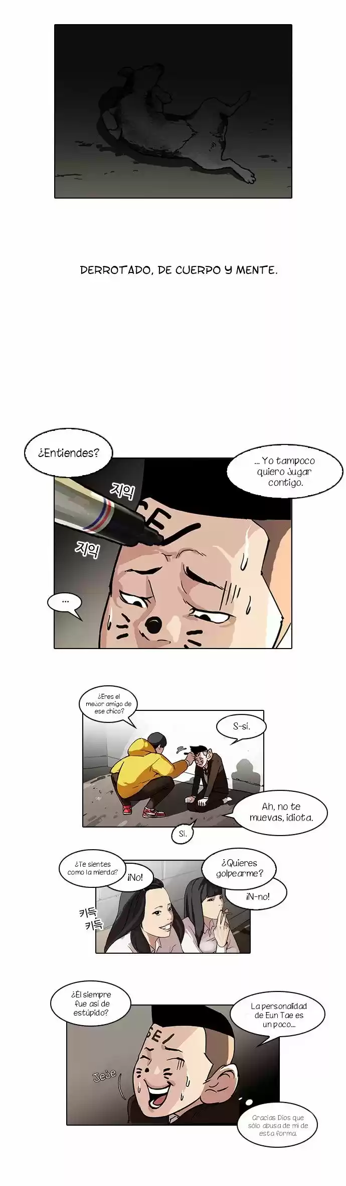 Lookism capítulo 53, página 9