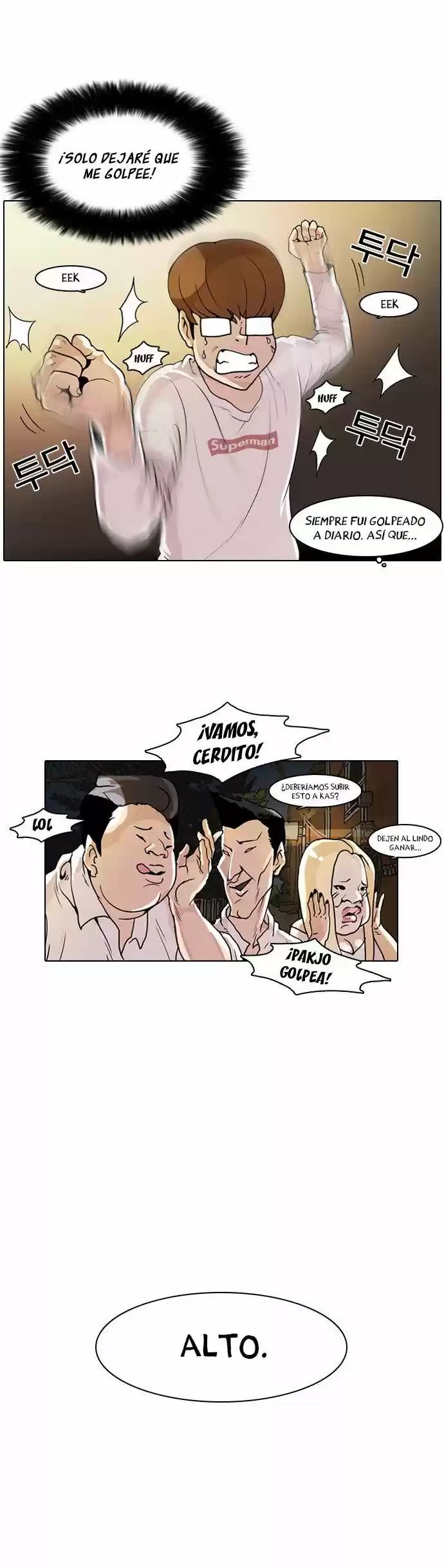Lookism capítulo 9, página 6