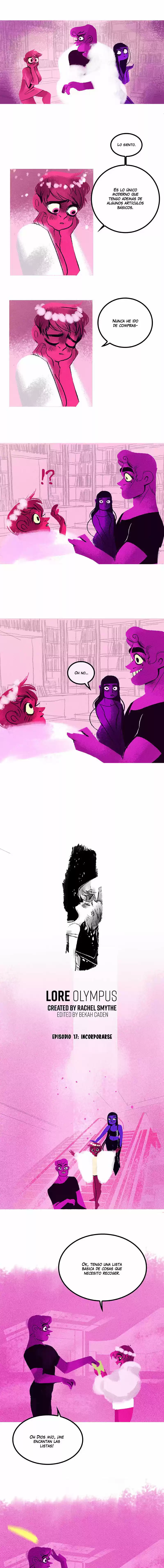 LORE OLYMPUS capítulo 17, página 8