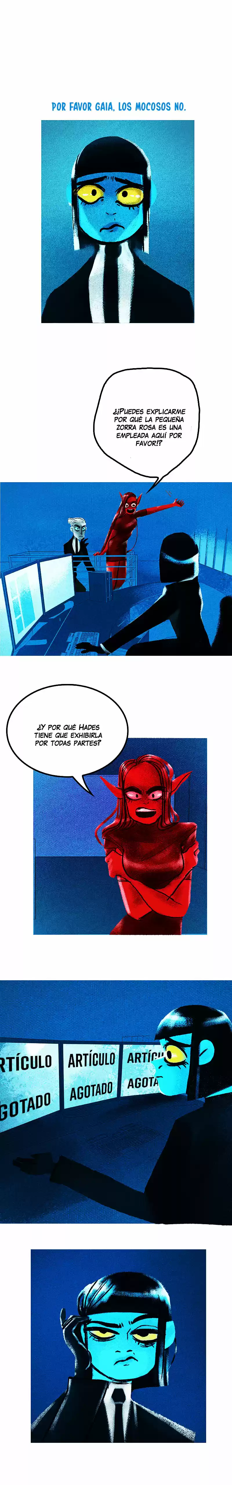 LORE OLYMPUS capítulo 55, página 8