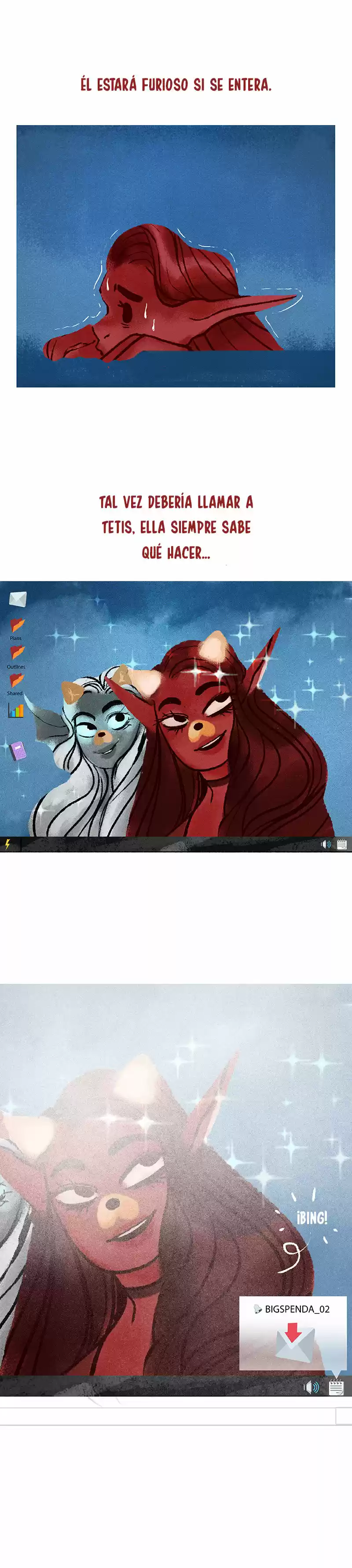 LORE OLYMPUS capítulo 59, página 17