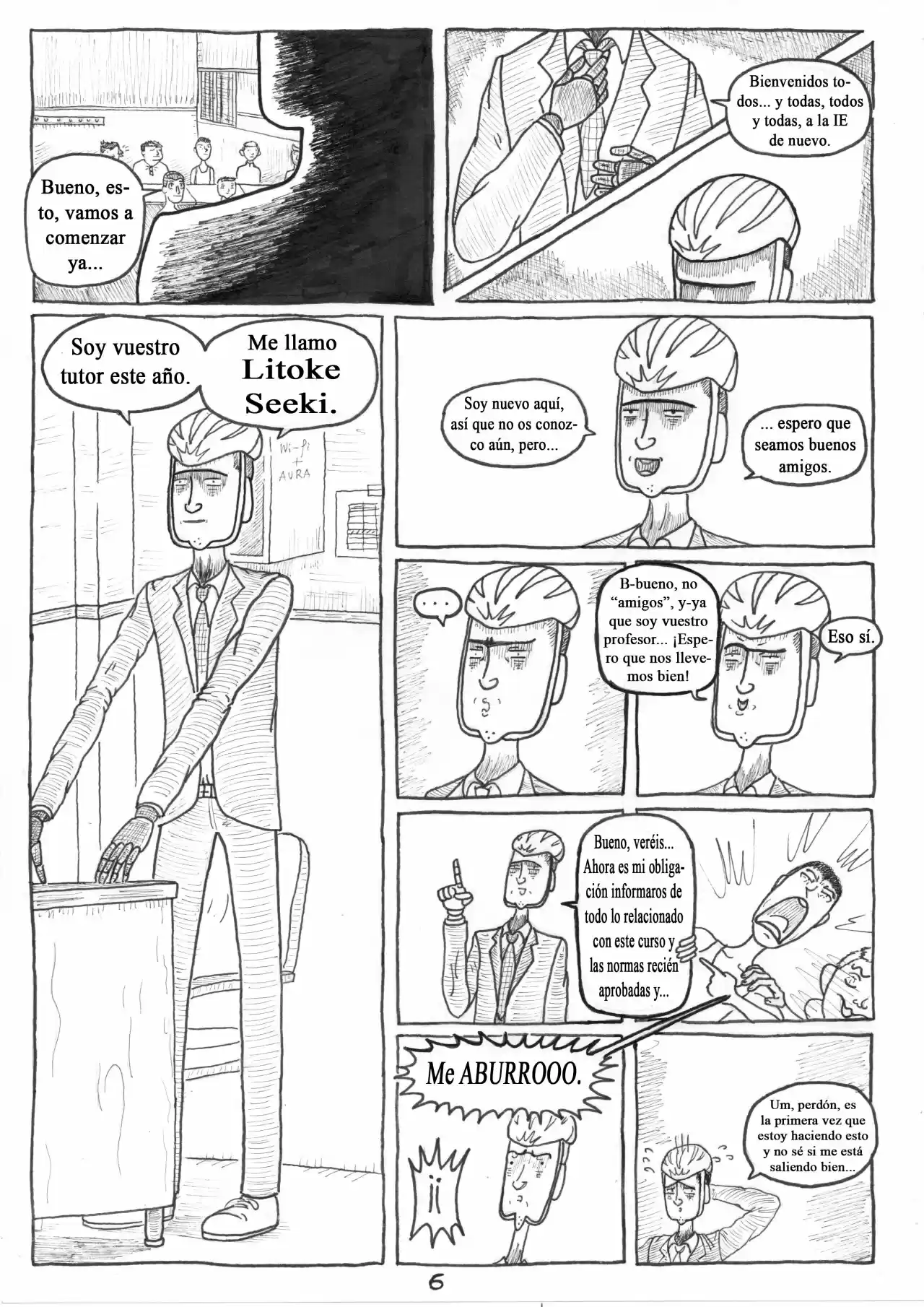 Los Jinetes capítulo 2, página 5