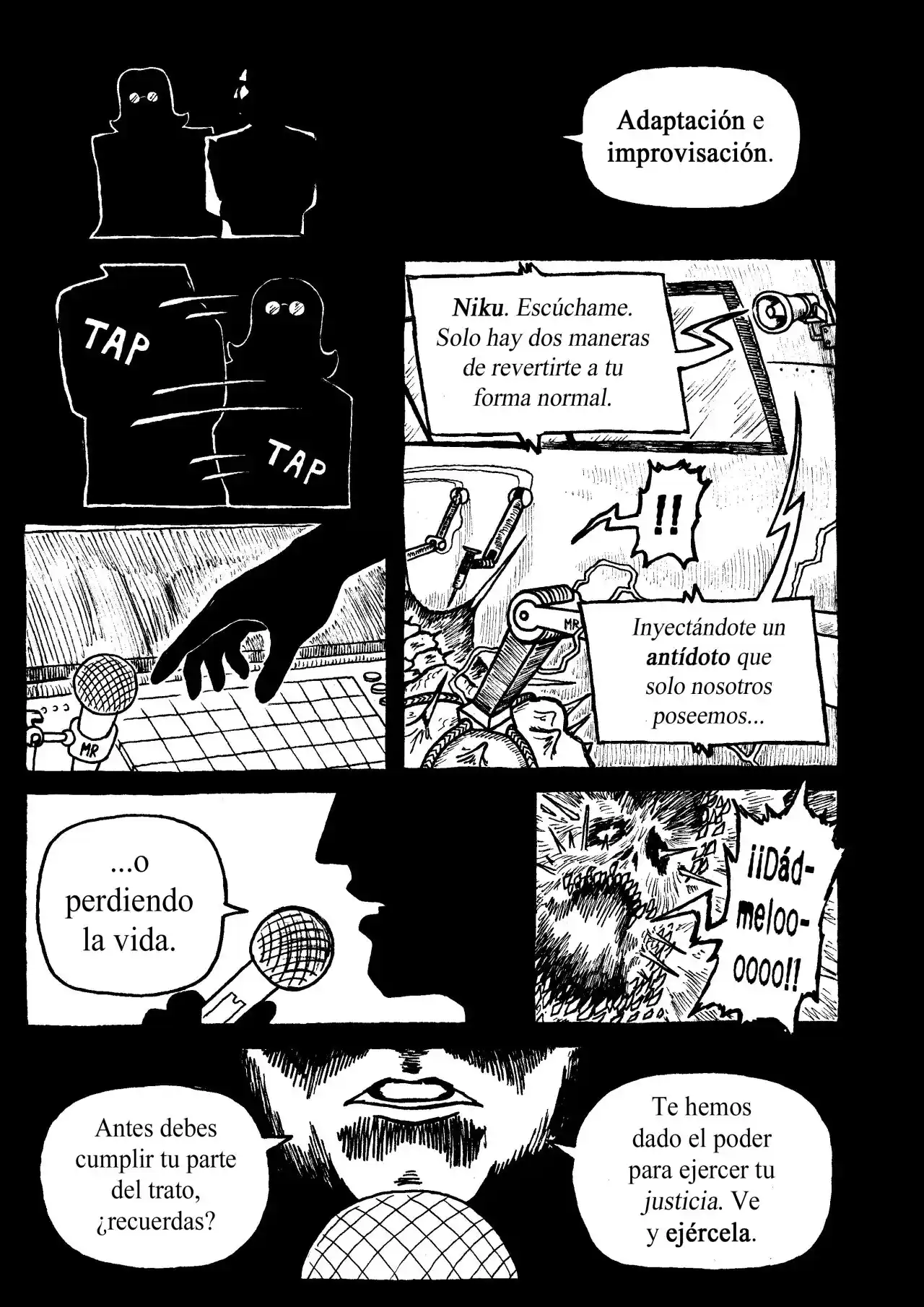 Los Jinetes capítulo 21, página 8