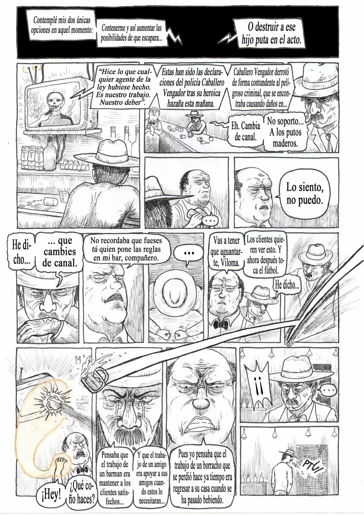 Los Jinetes capítulo 8, página 2