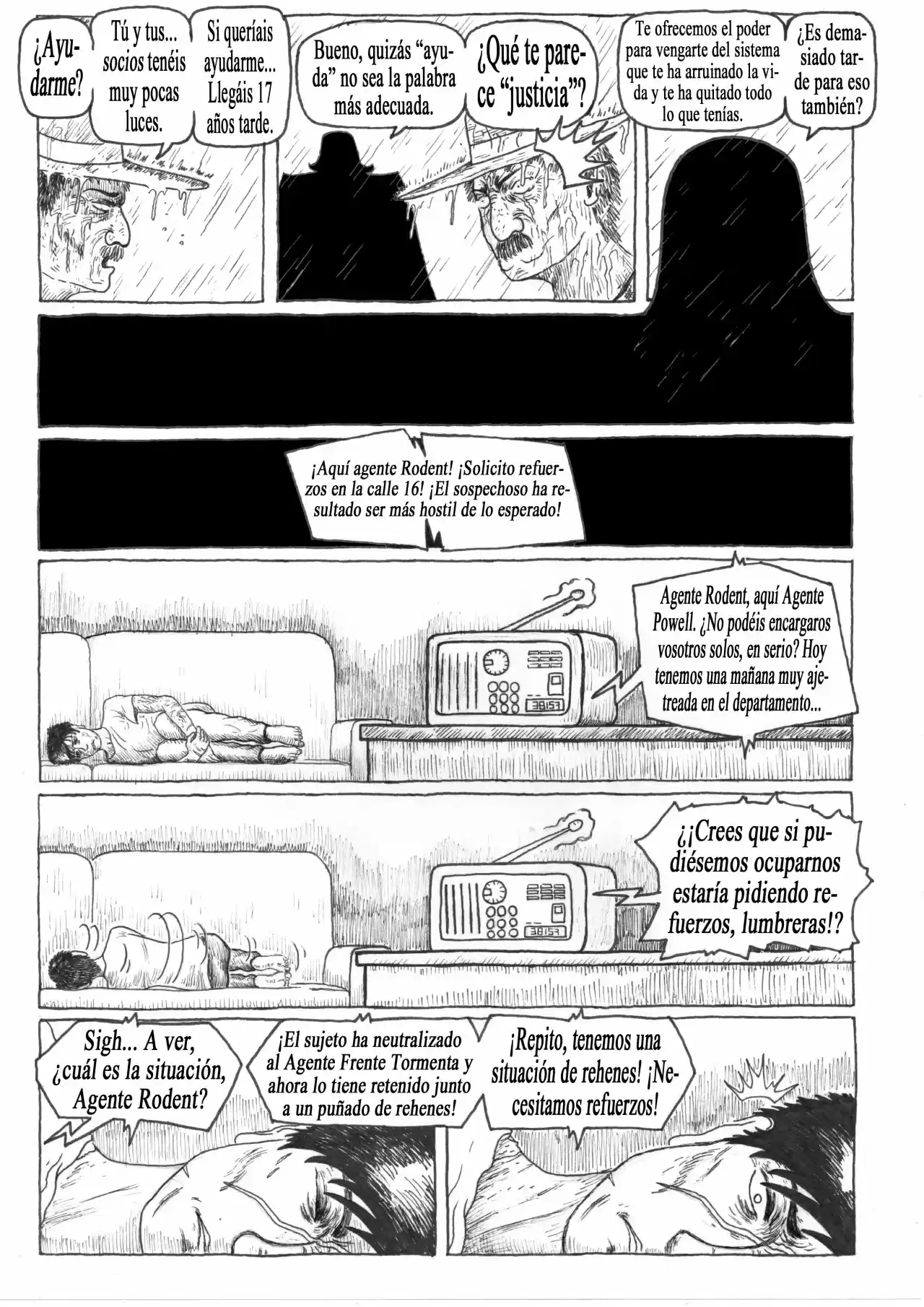 Los Jinetes capítulo 8, página 4