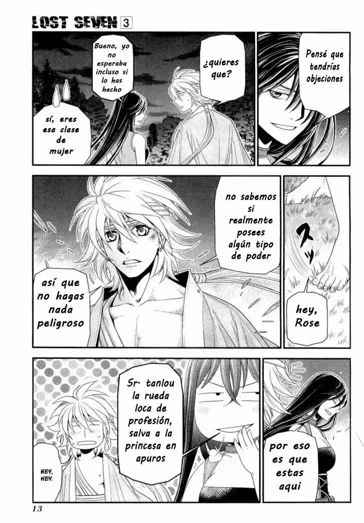Lost Seven capítulo 11, página 13