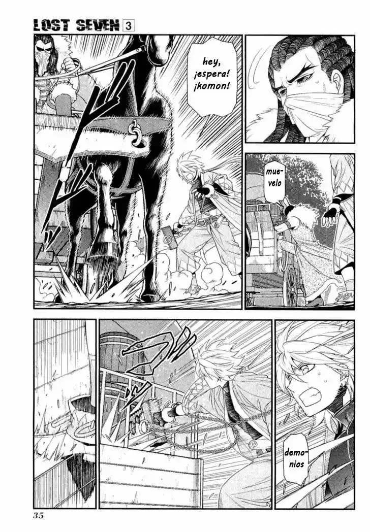 Lost Seven capítulo 11, página 34