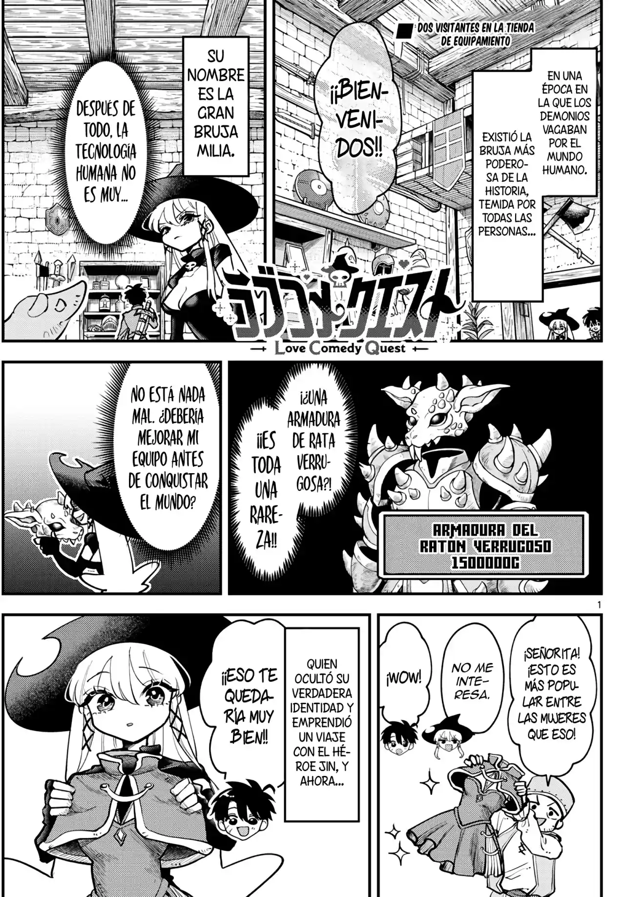 Love Comedy Quest capítulo 7, página 2