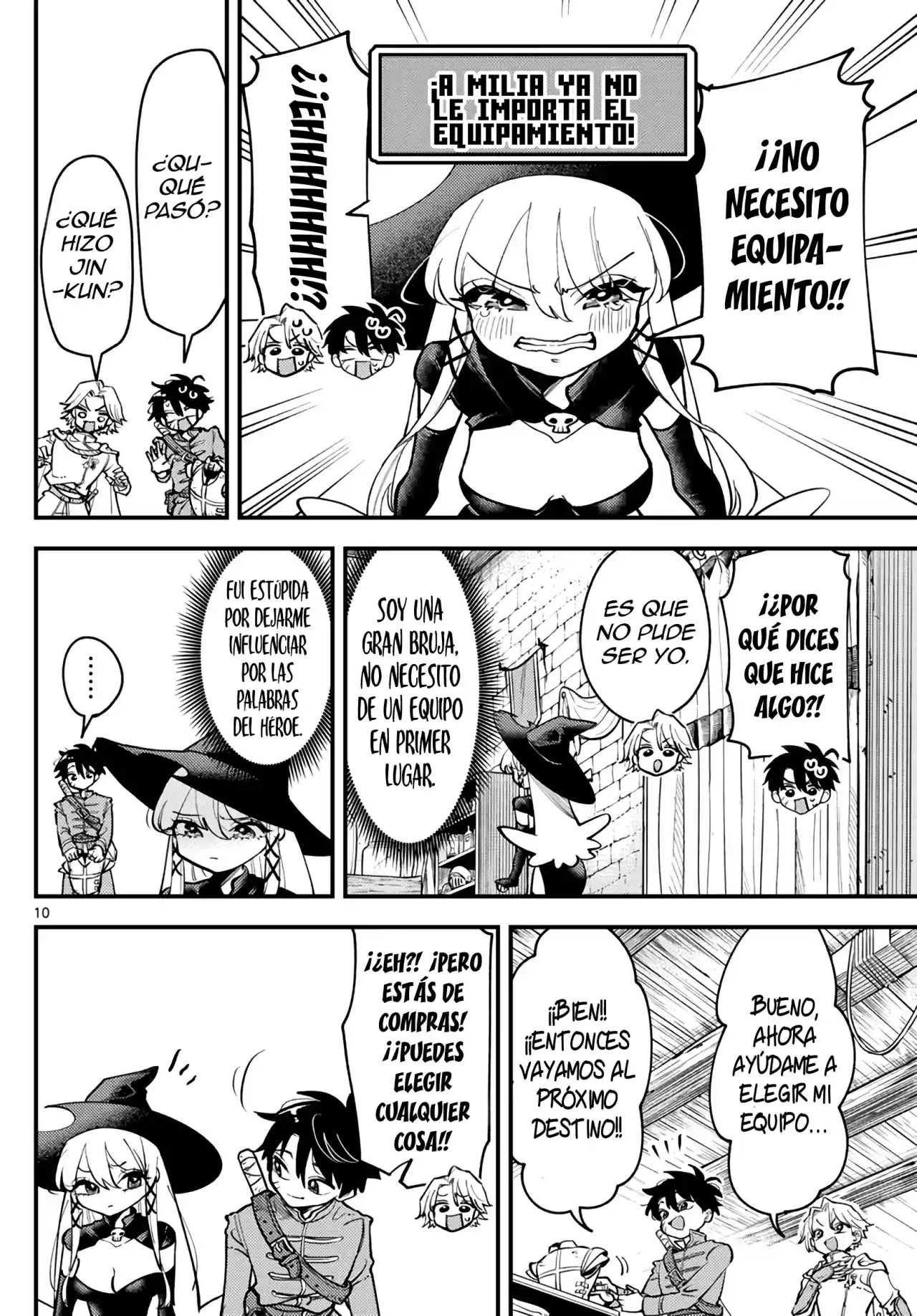 Love Comedy Quest capítulo 7, página 10