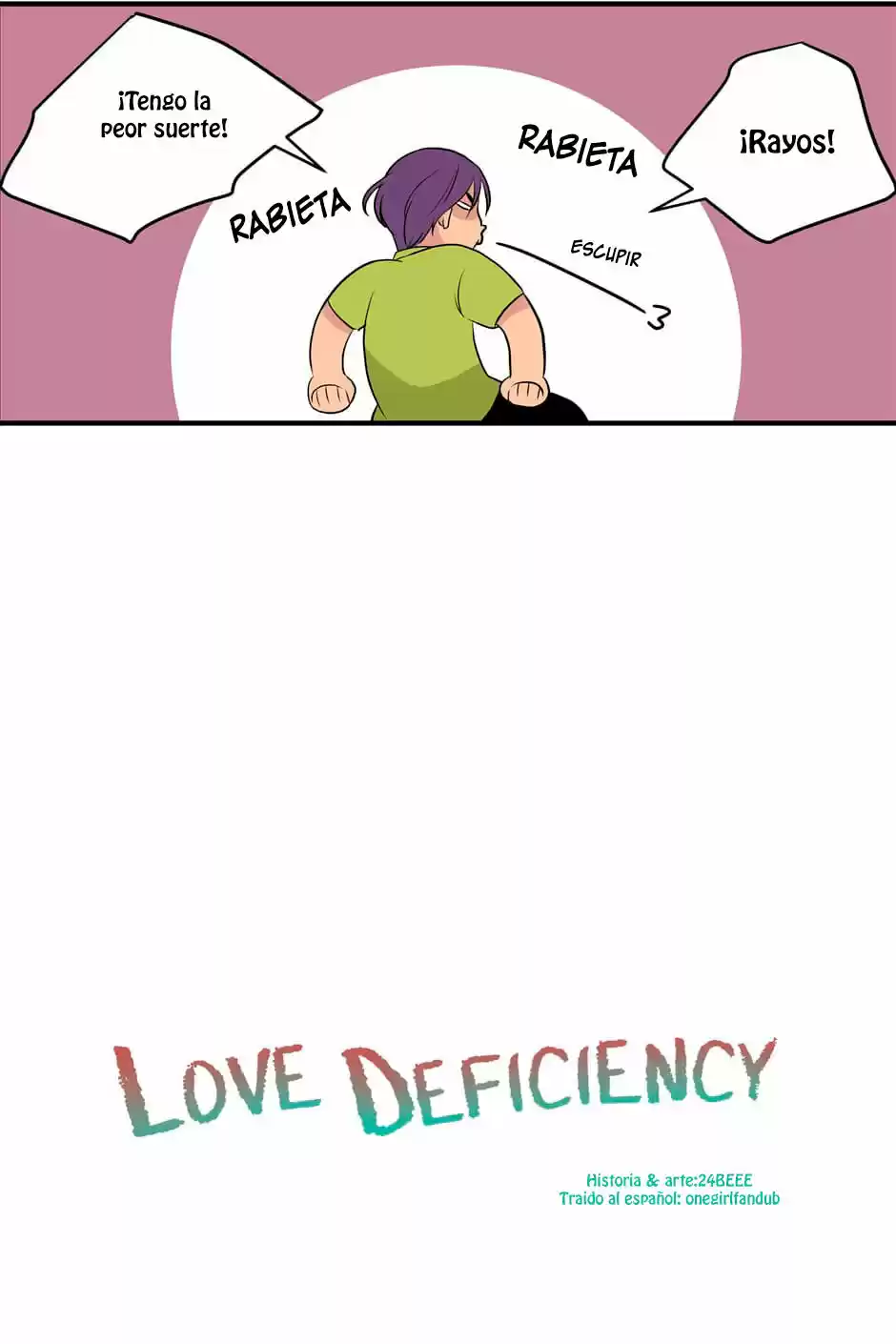 Love Deficiency capítulo 4, página 5