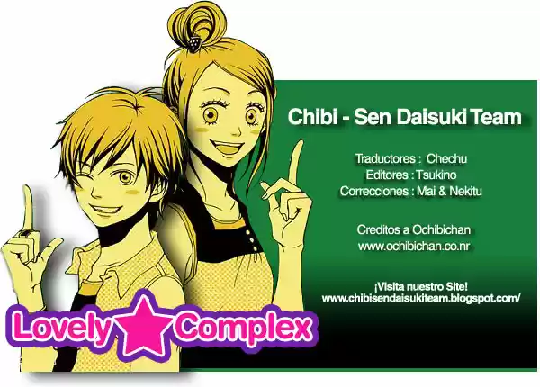 Lovely Complex capítulo 63, página 1