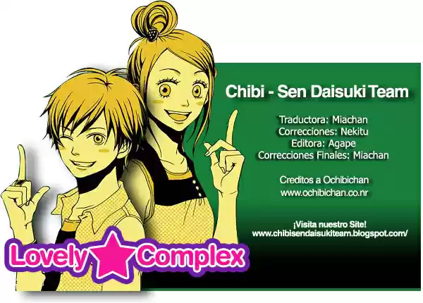 Lovely Complex capítulo 65, página 1