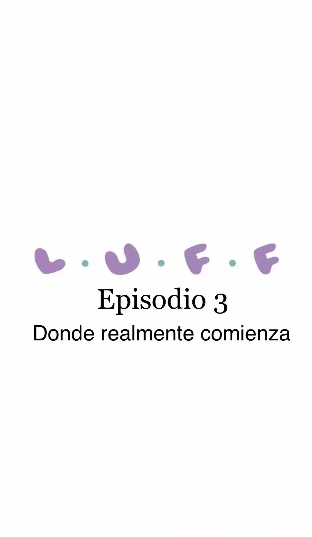 LUFF capítulo 3, página 1