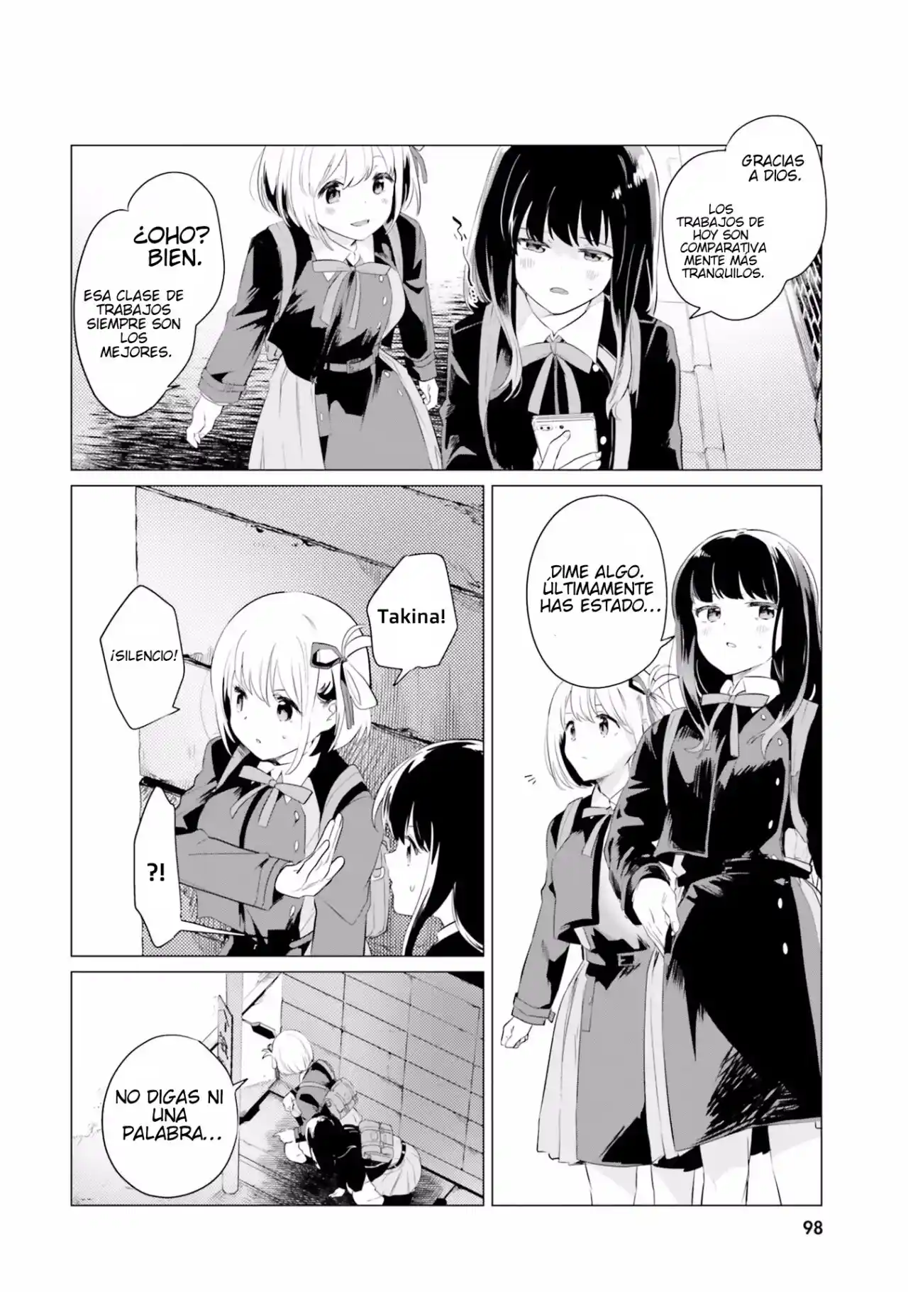 Lycoris Recoil Comic Anthology: Repeat capítulo 8, página 5