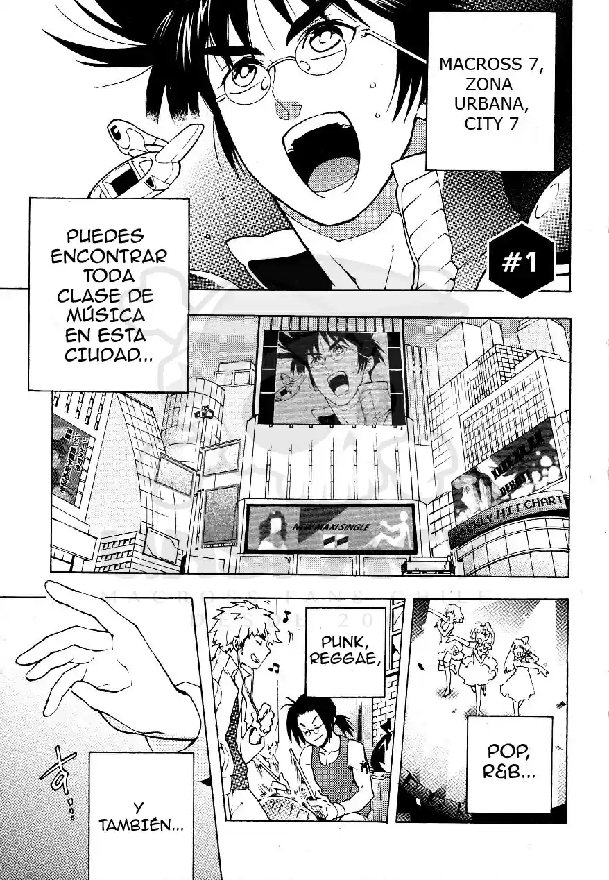Macross 7th Chord capítulo 1, página 5