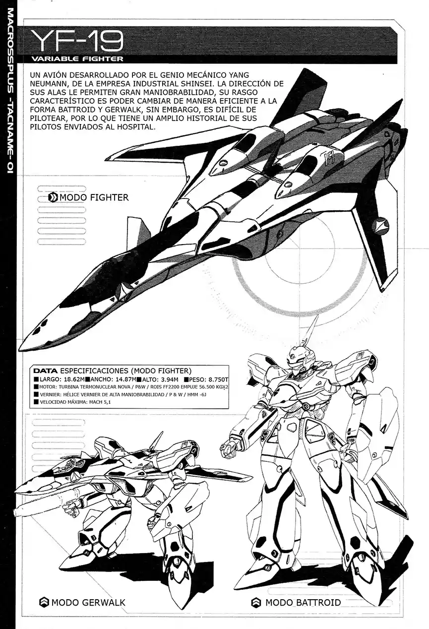 Macross Plus TAC Name capítulo 1, página 42
