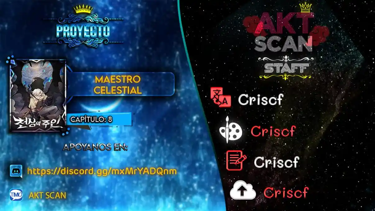 Maestro Celestial capítulo 8, página 1