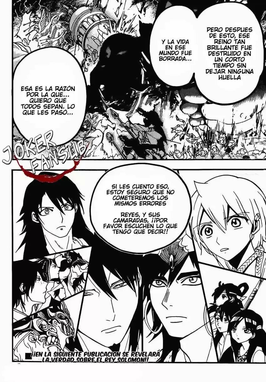 Magi capítulo 215, página 19