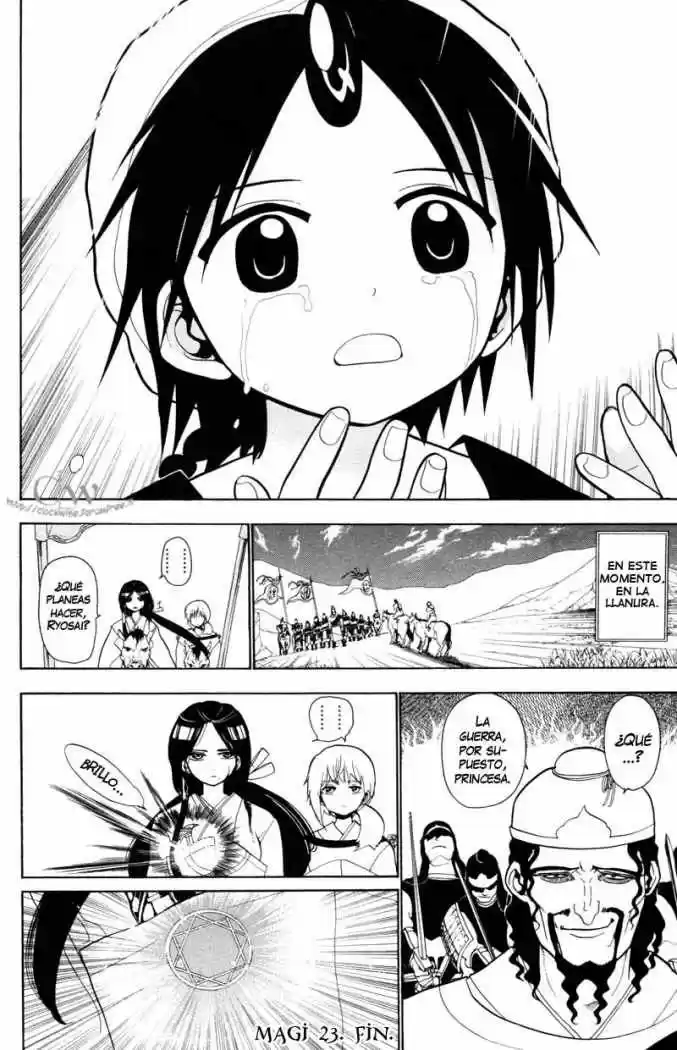 Magi capítulo 23, página 22