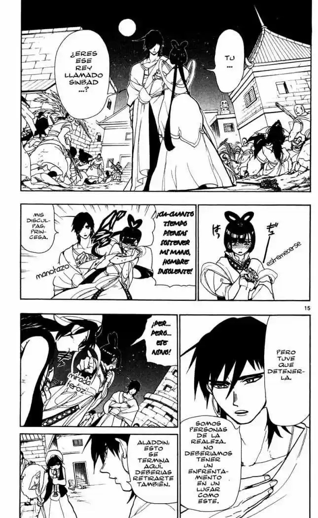 Magi capítulo 50, página 15