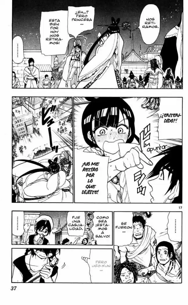 Magi capítulo 50, página 17
