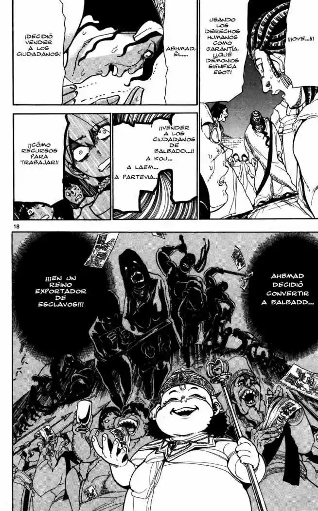 Magi capítulo 52, página 18
