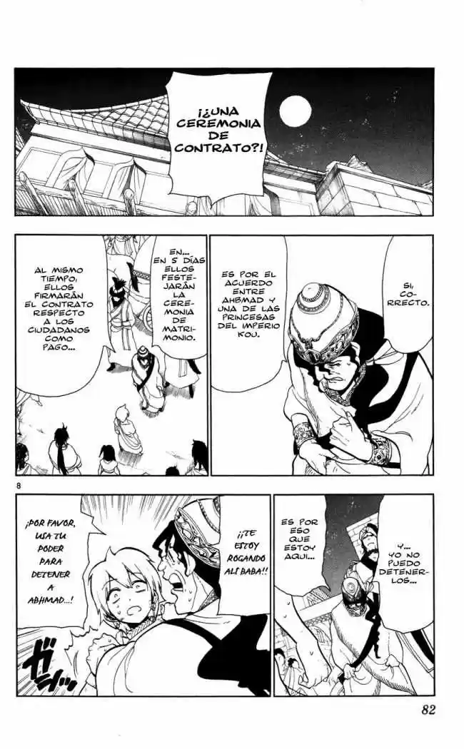 Magi capítulo 53, página 8