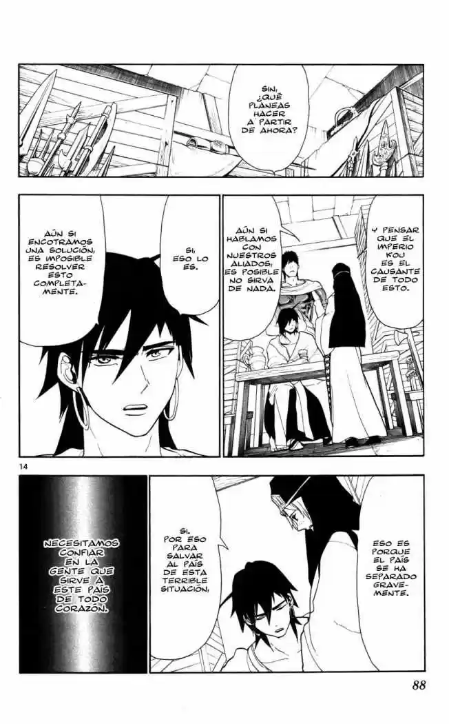 Magi capítulo 53, página 14