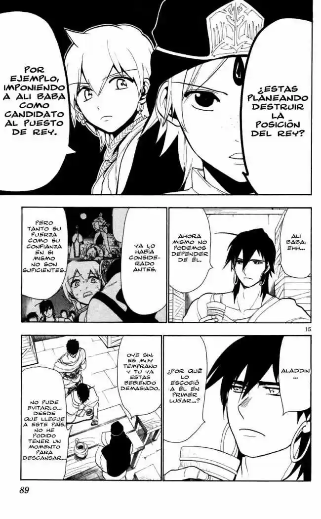 Magi capítulo 53, página 15