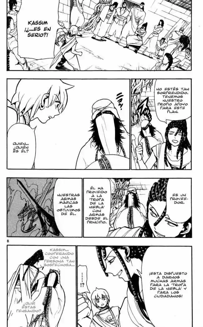 Magi capítulo 55, página 8