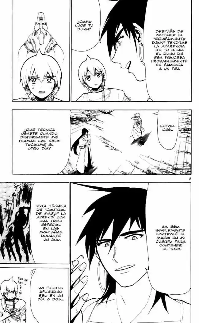 Magi capítulo 56, página 8