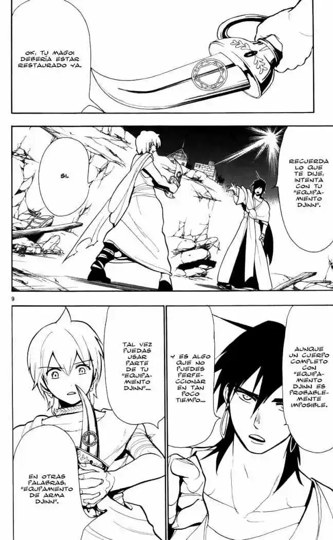 Magi capítulo 56, página 9